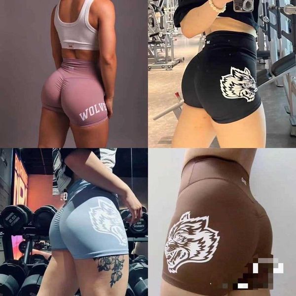 zero degree yoga shorts for women wolf head high waist peach buttocks fitness skin friendly tight breathable sports pants spring and summer, Gray
zero degree yoga shorts for women wolf head high waist peach buttocks fitness skin friendly tight breathable sports pants spring and summer, Gray