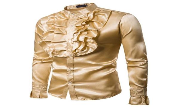 men ruffle ruche frill dinner tuxedo retro 70s shirts men faux silk satin ruffle shirt victorian long sleeve fancy costume2059276, White;black
men ruffle ruche frill dinner tuxedo retro 70s shirts men faux silk satin ruffle shirt victorian long sleeve fancy costume2059276, White;black