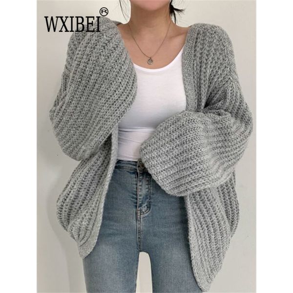 women s knits tees wxibei lantern sleeve cardigan women autumn winter 2023 long sweater vintage casual loose v neck knitted jumper fc761 230, White
women s knits tees wxibei lantern sleeve cardigan women autumn winter 2023 long sweater vintage casual loose v neck knitted jumper fc761 230, White