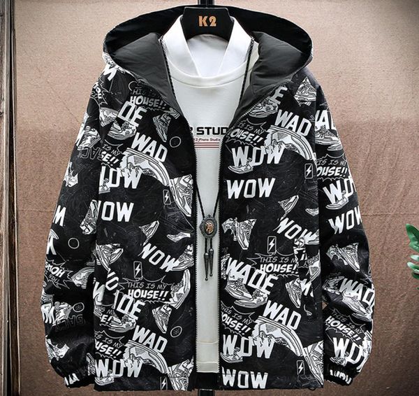 the new twosided mens jacket male fashion geometric pattern windbreaker lightweight male outerwear clothing size 4xl3323563, Black;brown
the new twosided mens jacket male fashion geometric pattern windbreaker lightweight male outerwear clothing size 4xl3323563, Black;brown