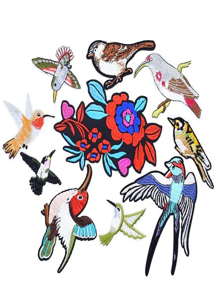 10pcs flower birds series embroidery patches for clothing iron patch for clothes applique sewing accessories stickers on cloth iro6213263, Black
10pcs flower birds series embroidery patches for clothing iron patch for clothes applique sewing accessories stickers on cloth iro6213263, Black