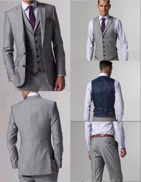 wool suits side slit light gray groom tuxedos notch lapel man business suits prom suits jacketpantstievest l022162637, White;black
wool suits side slit light gray groom tuxedos notch lapel man business suits prom suits jacketpantstievest l022162637, White;black