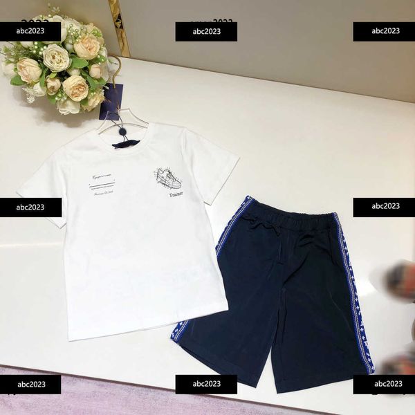 new tracksuits designer baby clothes kids summer sports sets 2pcs back shoe pattern printed t-shirt and shorts #multiple product, White
new tracksuits designer baby clothes kids summer sports sets 2pcs back shoe pattern printed t-shirt and shorts #multiple product, White