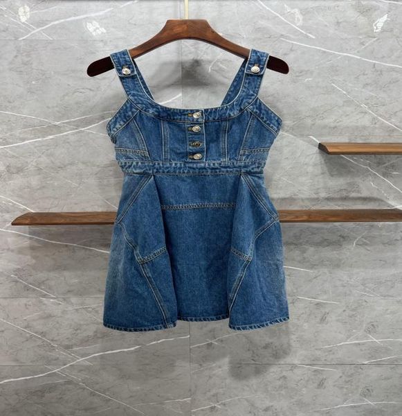 2022 european luxury dress fashion patchwork slim fit suspender denim shorts dress4457119, White;black
2022 european luxury dress fashion patchwork slim fit suspender denim shorts dress4457119, White;black