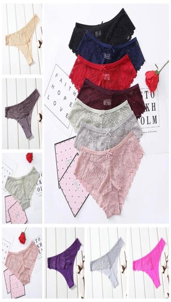 2021 european solid color bow lace hollow thong breathable briefs red gray green black support mixed batch1374768, Black;pink
2021 european solid color bow lace hollow thong breathable briefs red gray green black support mixed batch1374768, Black;pink