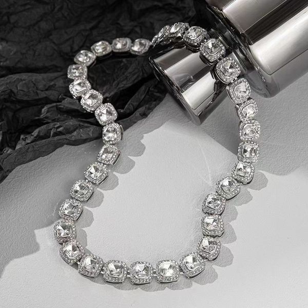 cuban chain hiphop rap diamond rhinestone bracelet necklace couple square necklaceangelic necklace alloy pendants fit charms beads bracelets, Silver
cuban chain hiphop rap diamond rhinestone bracelet necklace couple square necklaceangelic necklace alloy pendants fit charms beads bracelets, Silver