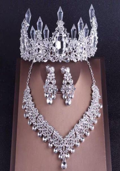 crown necklace earring set wedding bridal headpieces white crystal pillar rhinestones woman fashion accessories matching party pro6377873, Silver
crown necklace earring set wedding bridal headpieces white crystal pillar rhinestones woman fashion accessories matching party pro6377873, Silver