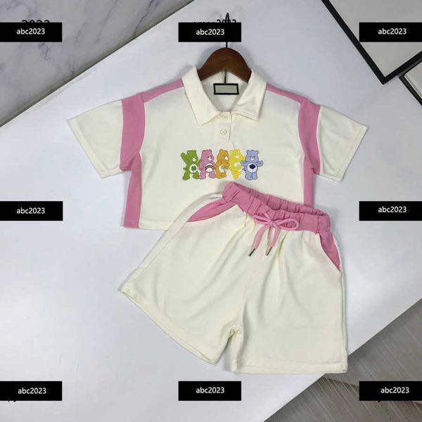 new summer outdoors tracksuits kids clothes child sets baby 2pcs polo neck short sleeved t-shirt and tie up color matching shorts, White
new summer outdoors tracksuits kids clothes child sets baby 2pcs polo neck short sleeved t-shirt and tie up color matching shorts, White