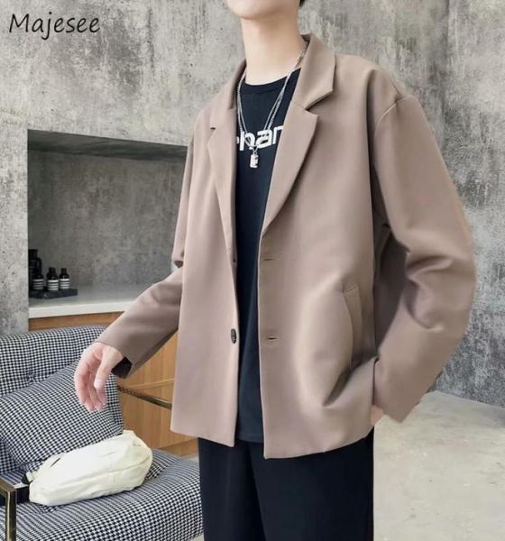 men039s suits blazers men solid single breasted ins mens chic trendy casual outwear korean style streetwear loose oversize al578235176381, White;black
men039s suits blazers men solid single breasted ins mens chic trendy casual outwear korean style streetwear loose oversize al578235176381, White;black