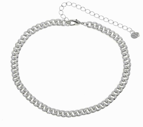 iced out bling 7mm crystal miami cuban link chain choker necklace for lady micro pave cz miami chokers women jewelry6373477, Silver
iced out bling 7mm crystal miami cuban link chain choker necklace for lady micro pave cz miami chokers women jewelry6373477, Silver