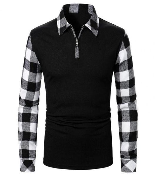 men039s casual shirts men pullover shirt 2022 turndown collar long sleeve fashion streetwear plaid splicing knitted tshirts f2824155, White;black
men039s casual shirts men pullover shirt 2022 turndown collar long sleeve fashion streetwear plaid splicing knitted tshirts f2824155, White;black