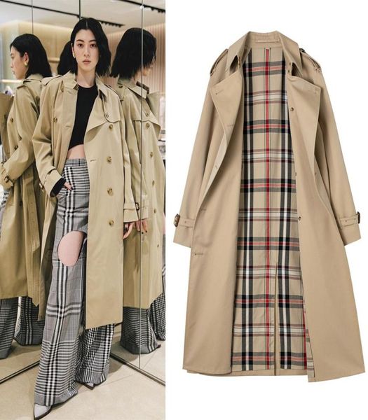 autumn high fashion street womens khaki coats outerwear female classic the long waterloo heritage trench coat panties6248494, Tan;black
autumn high fashion street womens khaki coats outerwear female classic the long waterloo heritage trench coat panties6248494, Tan;black