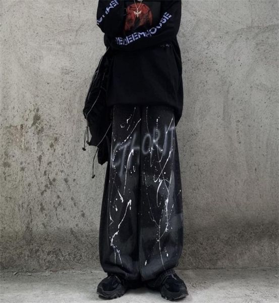 houzhou casual women loose vintage jeans harajuku baggy denim pants funny gothic autumn grunge wide leg graffiti print pants 220318568794, Blue
houzhou casual women loose vintage jeans harajuku baggy denim pants funny gothic autumn grunge wide leg graffiti print pants 220318568794, Blue