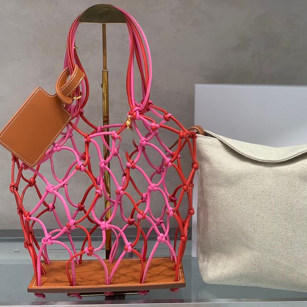 mesh beach bag fashion women tote handbag designer beach totes bags two piece set canvas contrast woven mesh bottom leather shop bag woman l
mesh beach bag fashion women tote handbag designer beach totes bags two piece set canvas contrast woven mesh bottom leather shop bag woman l