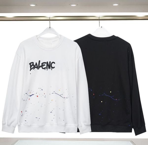 men's sweatshirts 2023 autumn new letter printing men's and women's pure cotton sweater designer brand balenciaaa men's, Black
men's sweatshirts 2023 autumn new letter printing men's and women's pure cotton sweater designer brand balenciaaa men's, Black