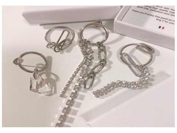 justine clenquet asymmetric metal chain crystal earrings fashion personality hip hop punk ladies earrings birthday gift naptl1380804, Silver
justine clenquet asymmetric metal chain crystal earrings fashion personality hip hop punk ladies earrings birthday gift naptl1380804, Silver
