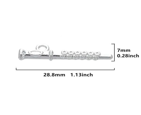 flute musical instrument 3d diy charms zinc alloy rhodium plated music pendant jewelry making6309532, Bronze;silver
flute musical instrument 3d diy charms zinc alloy rhodium plated music pendant jewelry making6309532, Bronze;silver
