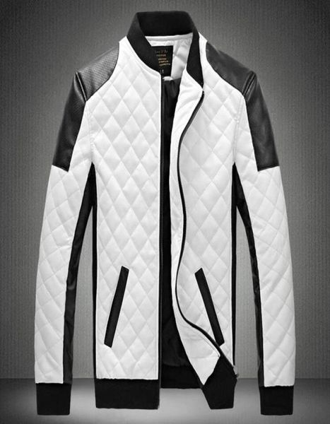 designer jacket men039s stand collar pu leather jacket coat black and white color matching large size motorcycle leather8955451, Black;brown
designer jacket men039s stand collar pu leather jacket coat black and white color matching large size motorcycle leather8955451, Black;brown