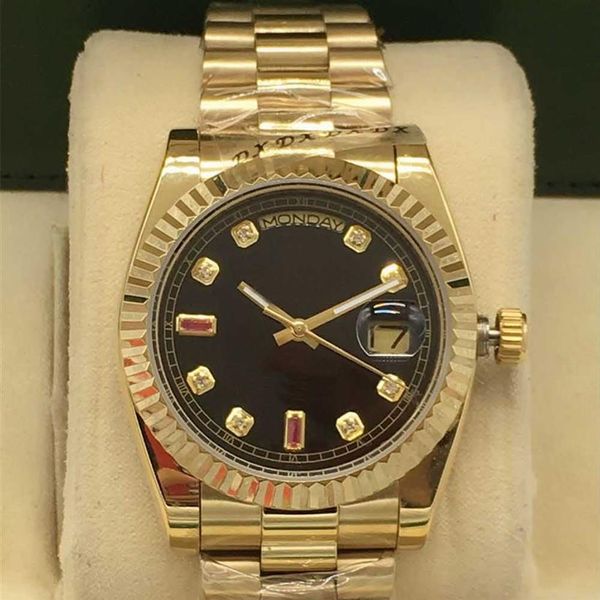 men's automatic mechanical watch 316 stainless steel 36-41mm diameter sapphire glass sports waterproof high-end fashion234n, Slivery;brown
men's automatic mechanical watch 316 stainless steel 36-41mm diameter sapphire glass sports waterproof high-end fashion234n, Slivery;brown