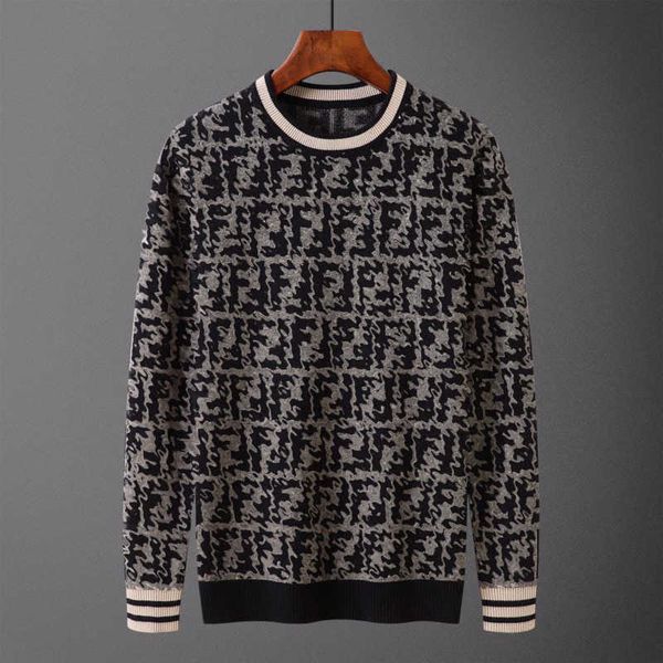 high version wool sweater designer hoodie f jacquard long sleeved t shirt mens knitted sweaters winter warm sweatshirt men women pullover co, White;black 
high version wool sweater designer hoodie f jacquard long sleeved t shirt mens knitted sweaters winter warm sweatshirt men women pullover co, White;black