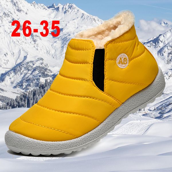 boots winter children' ankle boots kids shoes comfortable slip on waterproof upper lightweight boys girls' boots 26-35 drop 23082, Black;grey
boots winter children' ankle boots kids shoes comfortable slip on waterproof upper lightweight boys girls' boots 26-35 drop 23082, Black;grey