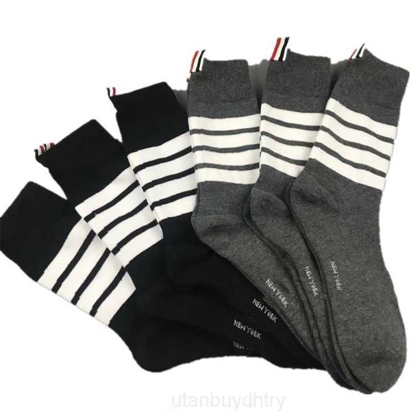 men's socks 2022 fashion luxury new tb socks men women cotton striped casual crew socks hip hop medium socks middle tube ins 6 pairs, Black
men's socks 2022 fashion luxury new tb socks men women cotton striped casual crew socks hip hop medium socks middle tube ins 6 pairs, Black