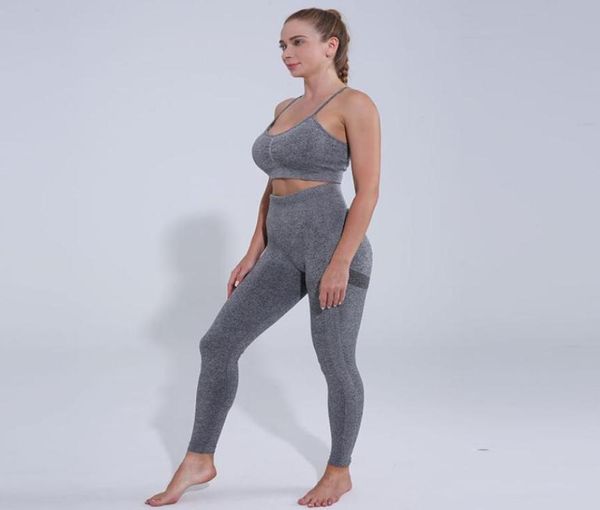 high waist tight gym leggings and bra 2pcs workout sportswear clothing sport fitness women seamless yoga set9415390, White
high waist tight gym leggings and bra 2pcs workout sportswear clothing sport fitness women seamless yoga set9415390, White
