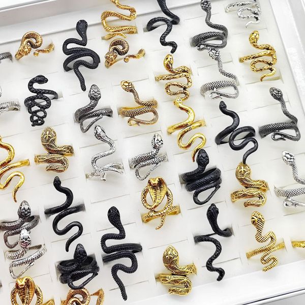 wholesale vintage punk fashion jewelry gothic trendy snake mix finger ring for woman and man charm accessory antique party gift, Slivery;golden
wholesale vintage punk fashion jewelry gothic trendy snake mix finger ring for woman and man charm accessory antique party gift, Slivery;golden
