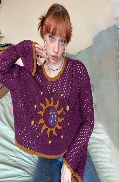 women039s sweaters purple sun star harajuku crochet women knitted smock autumn 2022 knit pullover fairycore sweater jumper5054240, White;black
women039s sweaters purple sun star harajuku crochet women knitted smock autumn 2022 knit pullover fairycore sweater jumper5054240, White;black