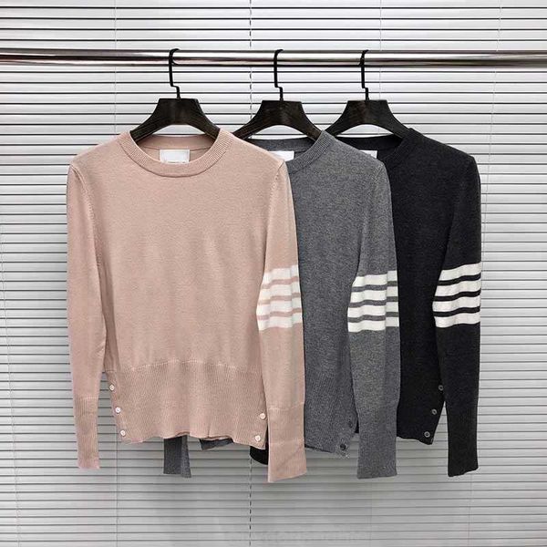 tb thom sweaters men women slim pullovers clothing thick striped cotton wool autumn winter couple casual coat, White;black
tb thom sweaters men women slim pullovers clothing thick striped cotton wool autumn winter couple casual coat, White;black