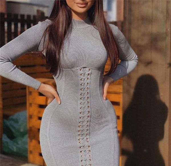 women bodycon dress autumn long sleeve dresses lace up mini dress ladies sweater dresses female knit dress 0509022260295, Black;gray
women bodycon dress autumn long sleeve dresses lace up mini dress ladies sweater dresses female knit dress 0509022260295, Black;gray