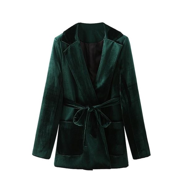 elegant women dark green velvet blazers fashion ladies sashes cross coats streetwear female chic pocket jackets 2105275981248, White;black
elegant women dark green velvet blazers fashion ladies sashes cross coats streetwear female chic pocket jackets 2105275981248, White;black