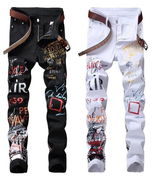high street fashion mens jeans night club black white color personal designer printed jeans men punk pants skinny hip hop7896244, Blue
high street fashion mens jeans night club black white color personal designer printed jeans men punk pants skinny hip hop7896244, Blue