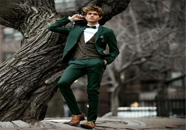 green men suit 2018 two button groom wear two pieces wedding tuxedos custom made formal business suits jacketpants1236081, Black;gray
green men suit 2018 two button groom wear two pieces wedding tuxedos custom made formal business suits jacketpants1236081, Black;gray