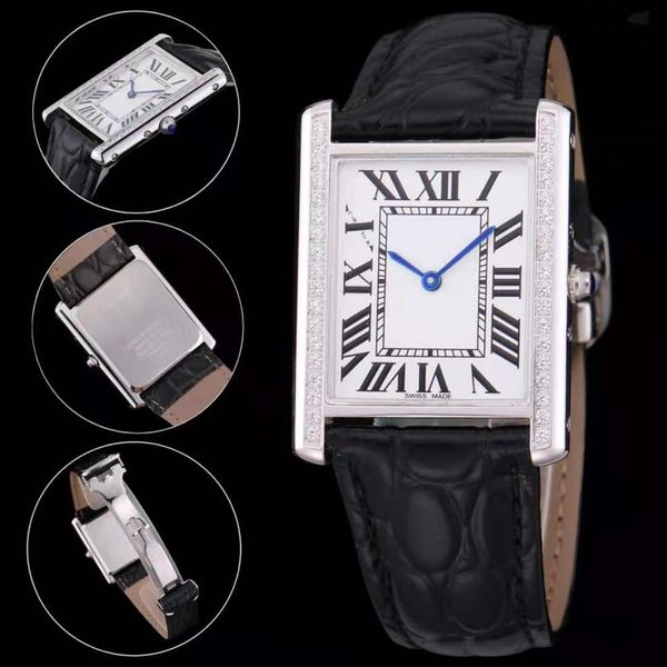 men women stainless steel case white dial watch quartz watches leather strap diamonds bezel 082273p, Slivery;brown
men women stainless steel case white dial watch quartz watches leather strap diamonds bezel 082273p, Slivery;brown