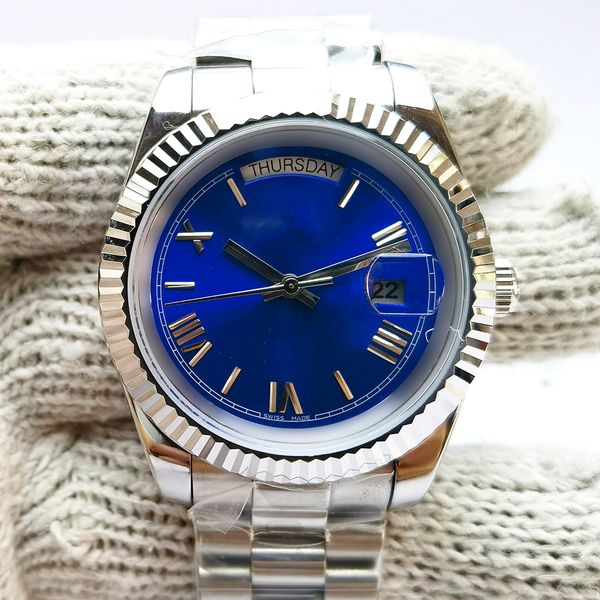 men's watch automatic mechanical watch week log type m228236 buffer device 41 mm three pearl oyster steel discount blue dial business w, Slivery;brown
men's watch automatic mechanical watch week log type m228236 buffer device 41 mm three pearl oyster steel discount blue dial business w, Slivery;brown