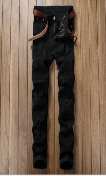 fashion designer mens ripped biker jeans leather patchwork slim fit black moto denim joggers for male distressed jeans pants7934571, Blue
fashion designer mens ripped biker jeans leather patchwork slim fit black moto denim joggers for male distressed jeans pants7934571, Blue