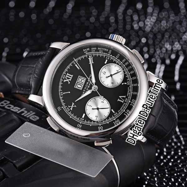 new gig dage datograph 403 035 automatic mens watch steel case black dial silver subdial daydate big calendar watches leather pure255j, Slivery;brown
new gig dage datograph 403 035 automatic mens watch steel case black dial silver subdial daydate big calendar watches leather pure255j, Slivery;brown