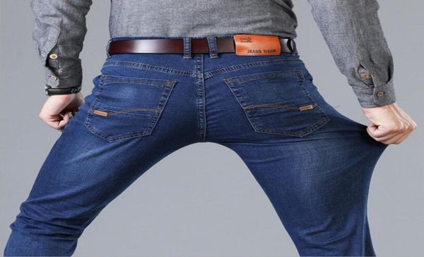 men039s jeans good quality men straight slim fit stretch denim spring autumn man smart casual black long pants size 402225187, Blue
men039s jeans good quality men straight slim fit stretch denim spring autumn man smart casual black long pants size 402225187, Blue