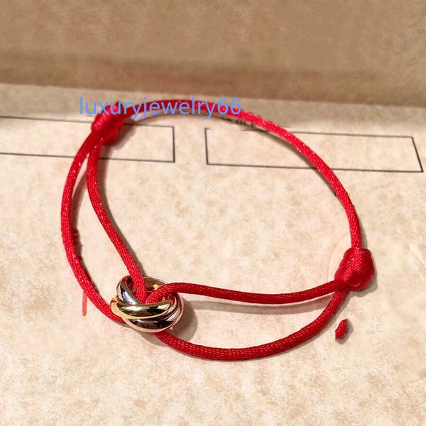 trinity 925silver bracelet lucky red rope for woman designer gold plated 18k t0p quality highest counter quality brand designer jewelry anni, Golden;silver
trinity 925silver bracelet lucky red rope for woman designer gold plated 18k t0p quality highest counter quality brand designer jewelry anni, Golden;silver