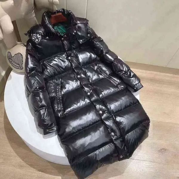 designer puffers clothing france brand mens downs mid-length glossy white duck parkas thick loose coat couples same style, Black
designer puffers clothing france brand mens downs mid-length glossy white duck parkas thick loose coat couples same style, Black