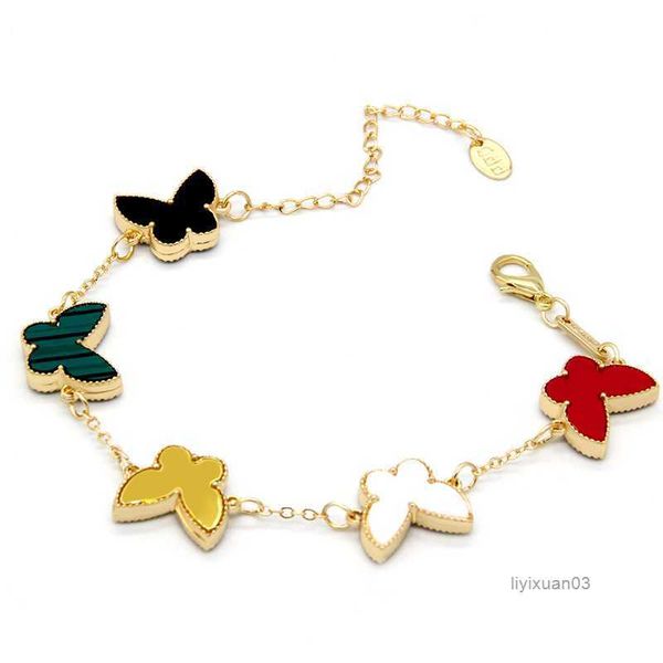4/four leaf clover bracelets bracelet love bangle butterfly for women 18k gold plated partner armband chain jewelry charm 1 xvph, Black
4/four leaf clover bracelets bracelet love bangle butterfly for women 18k gold plated partner armband chain jewelry charm 1 xvph, Black