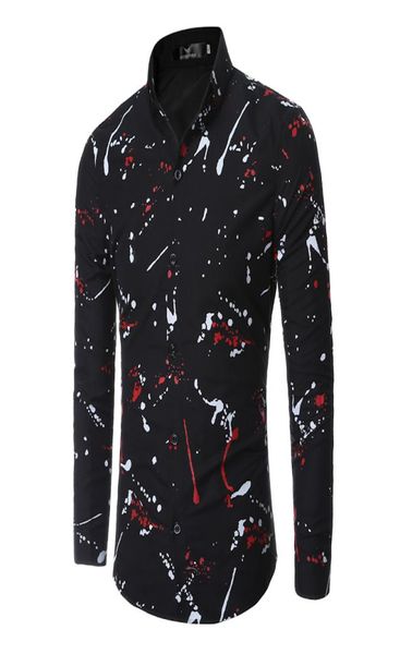 fashioncasual shirt men spring long sleeve printing men slim fit chemise social shirt 2017 white9906989, White;black
fashioncasual shirt men spring long sleeve printing men slim fit chemise social shirt 2017 white9906989, White;black