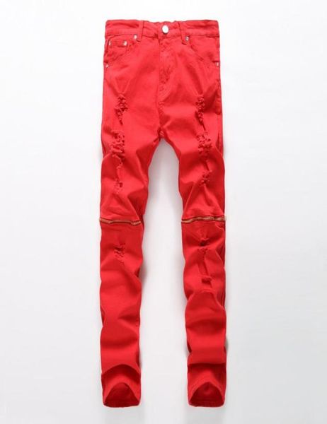 wholemen ripped jeans red black white zipper hip hop jeans mens punk rock distressed biker jeans elastic denim pants p4584854, Blue
wholemen ripped jeans red black white zipper hip hop jeans mens punk rock distressed biker jeans elastic denim pants p4584854, Blue