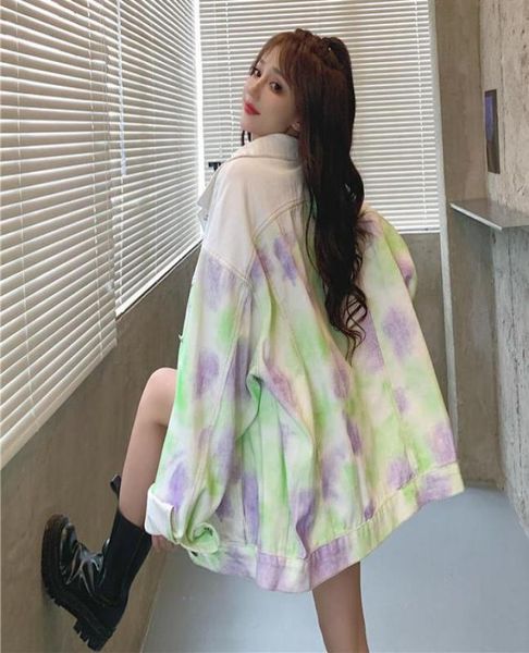 women039s jackets fashion tie dyed denim jacket woman ladies jean coats and loose harajuku female streetwear clothes4600252, Black;brown
women039s jackets fashion tie dyed denim jacket woman ladies jean coats and loose harajuku female streetwear clothes4600252, Black;brown