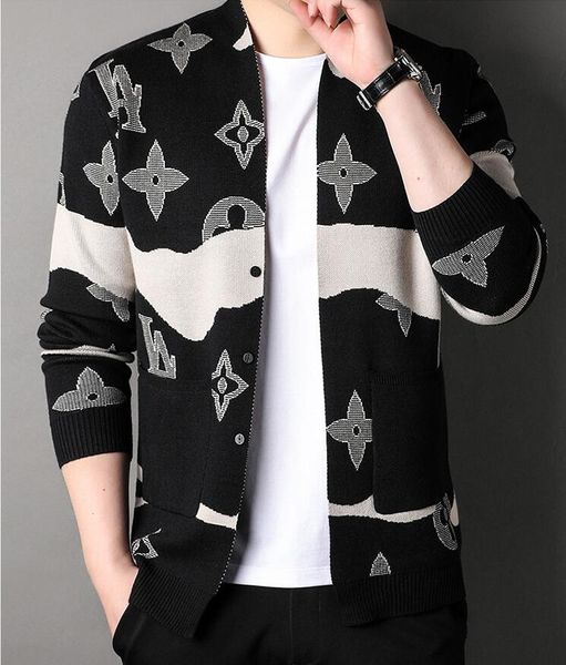 men's sweaters sweaters designer mens sweater cardigan brand korean casual coat elegant 2023 autumn men clothing, White;black
men's sweaters sweaters designer mens sweater cardigan brand korean casual coat elegant 2023 autumn men clothing, White;black