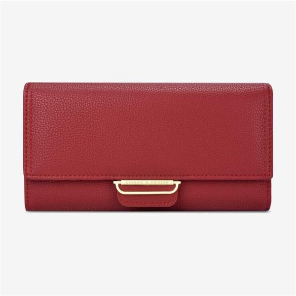 women's wallet multifunctional fashion simple handbag multi card wallet pure209l, Red;black
women's wallet multifunctional fashion simple handbag multi card wallet pure209l, Red;black