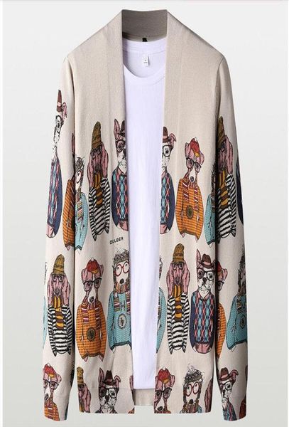 early autumn knitted cardigan men039s little dog cartoon animal personality retro sweater outerwear fashionable men039s wear4016214, White;black
early autumn knitted cardigan men039s little dog cartoon animal personality retro sweater outerwear fashionable men039s wear4016214, White;black