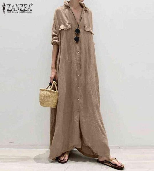 oversized women harajuku shirts dresses 2021 autumn vintage long sleeve maxi dress zanzea casual ladies solid loose lapel robe 7 g3167917, Black;gray
oversized women harajuku shirts dresses 2021 autumn vintage long sleeve maxi dress zanzea casual ladies solid loose lapel robe 7 g3167917, Black;gray