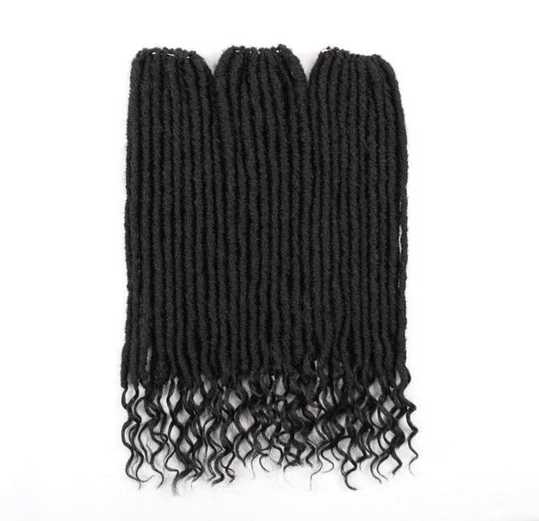 18 inch soft natural black kanekalon synthetic crochet soul goddess locs extensions with curly end braiding hair for women3539252
18 inch soft natural black kanekalon synthetic crochet soul goddess locs extensions with curly end braiding hair for women3539252